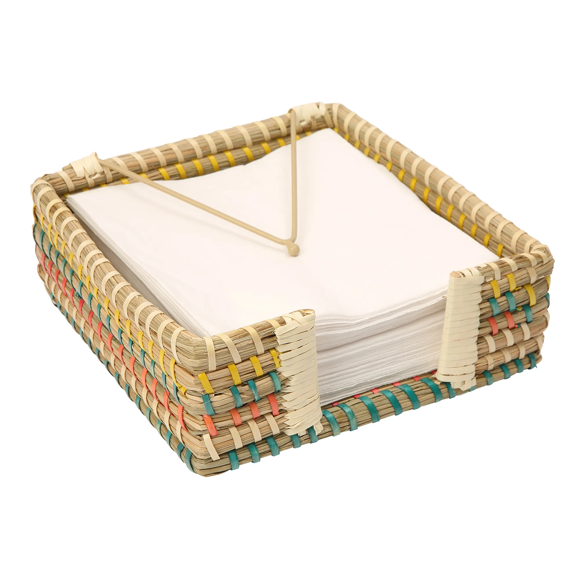 Sintra Seagrass Napkin Holder - Multi
