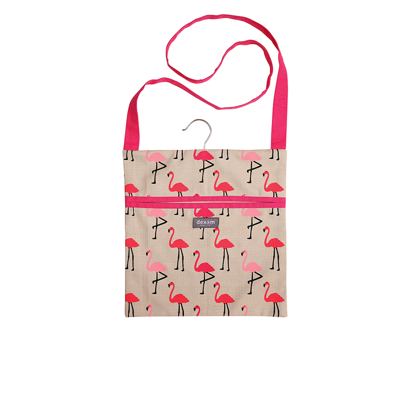 Flamingo Peg Bag