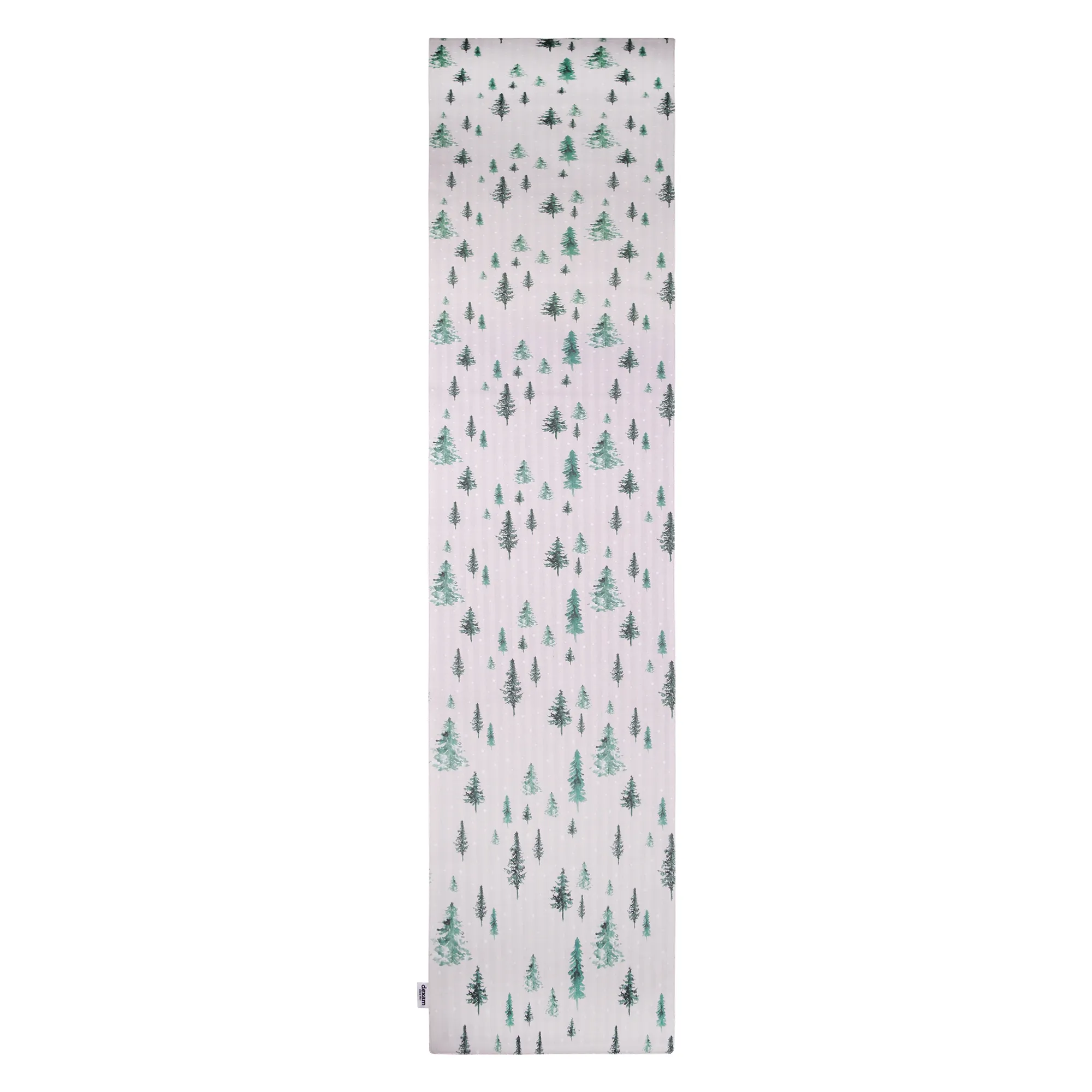Winter Forest Table Runner - Stone