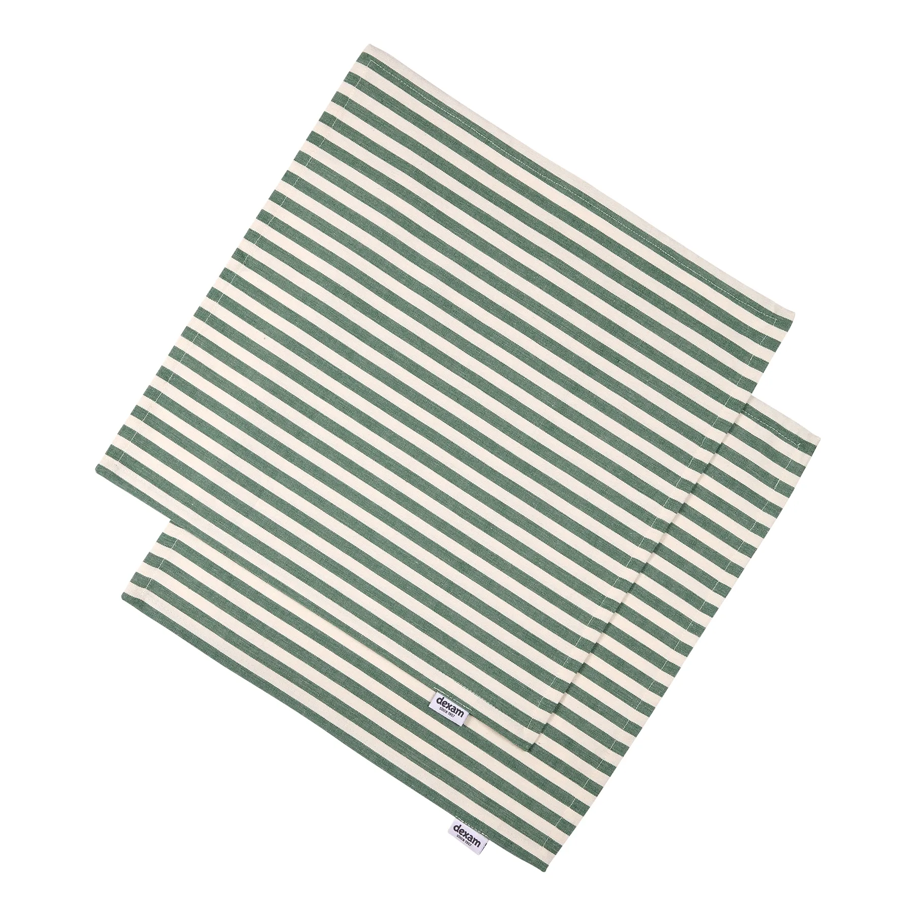 Winter Forest Set of 2 Napkins - Green
