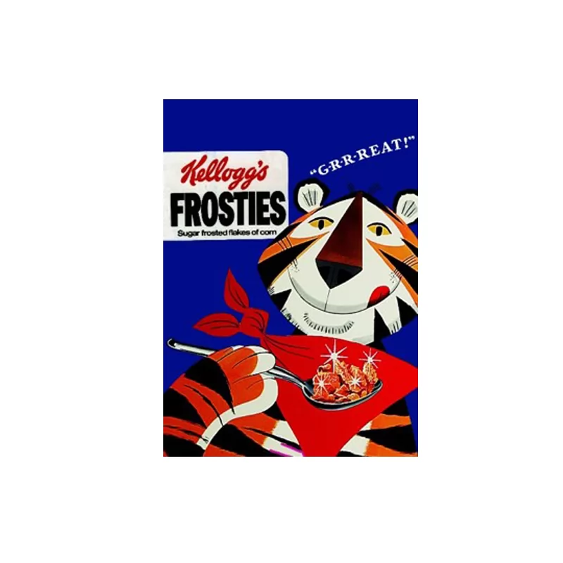 Vintage Kelloggs Frosties Tea Towel